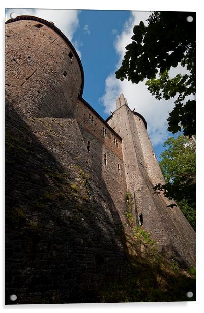 Castell Coch Acrylic by Creative Photography Wales