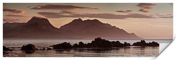 Mount Fyffe Dawn Print by Creative Photography Wales