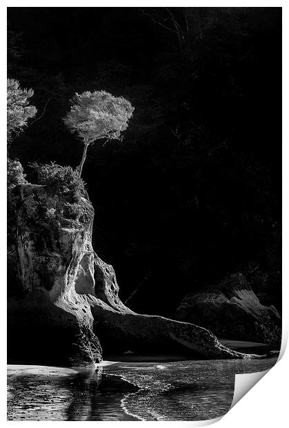 Tree Sculpture Print by Creative Photography Wales