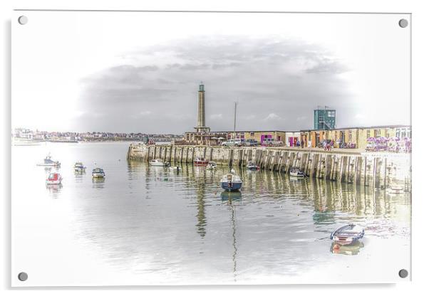 Opalotype of Margate Acrylic by Thanet Photos