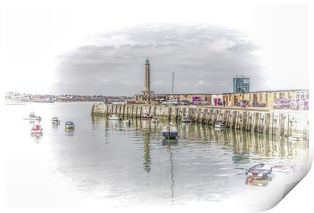 Opalotype of Margate Print by Thanet Photos