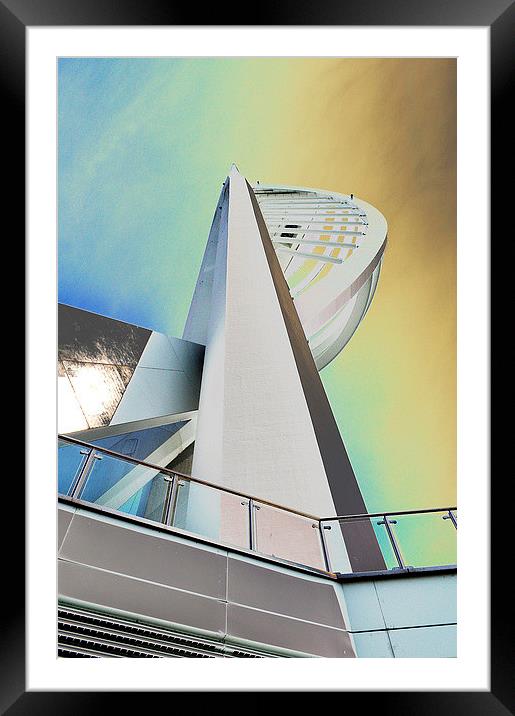 Spinnaker colours Framed Mounted Print by michelle rook