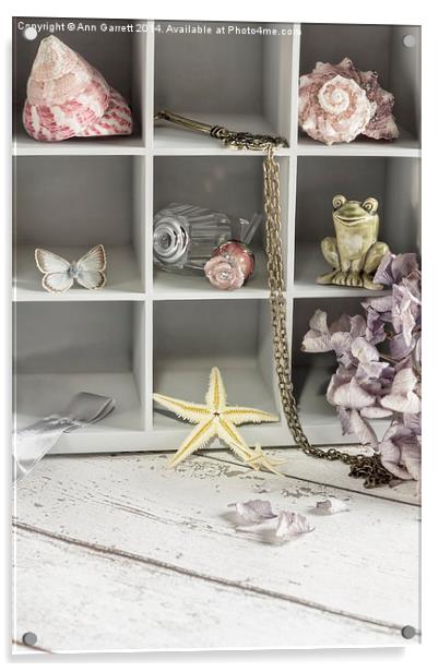 Curio Cabinet Acrylic by Ann Garrett