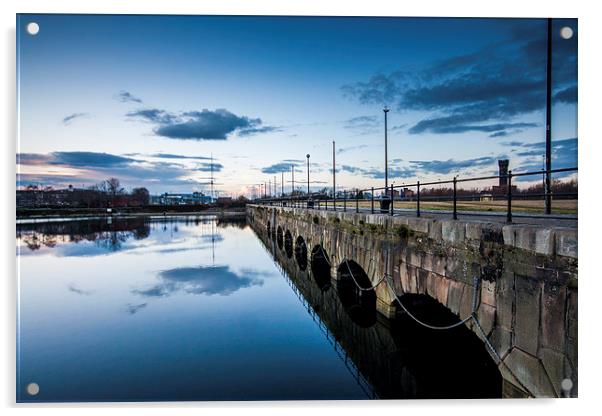 Dockside Acrylic by Sean Wareing