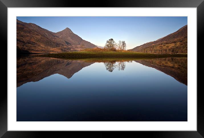 Loch Leven Framed Mounted Print by R K Photography