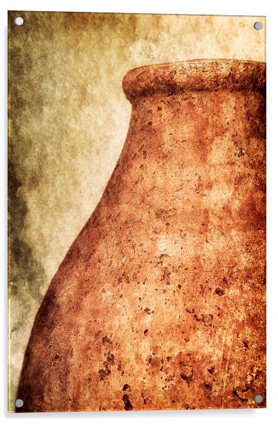 Vase Acrylic by Mary Lane