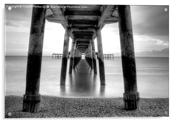 Deal pier Acrylic by Thanet Photos