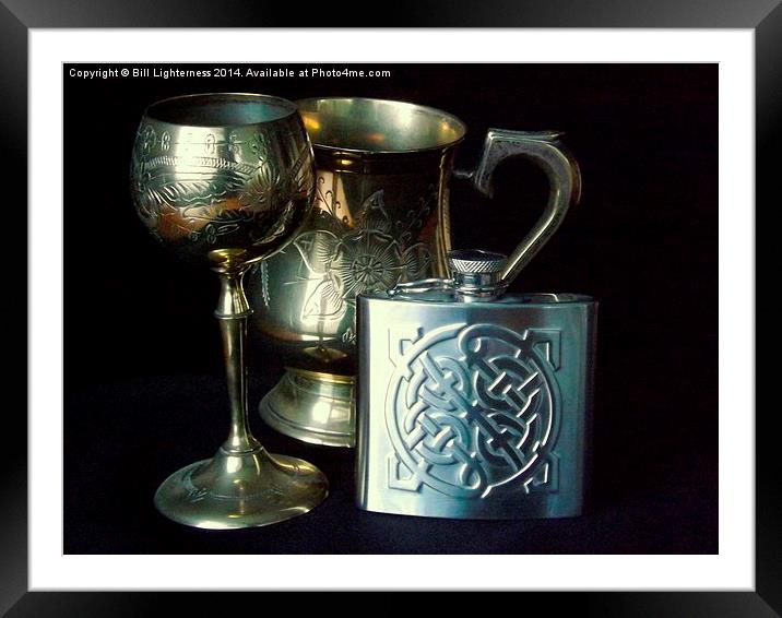 Drink Anyone ? 2 Framed Mounted Print by Bill Lighterness