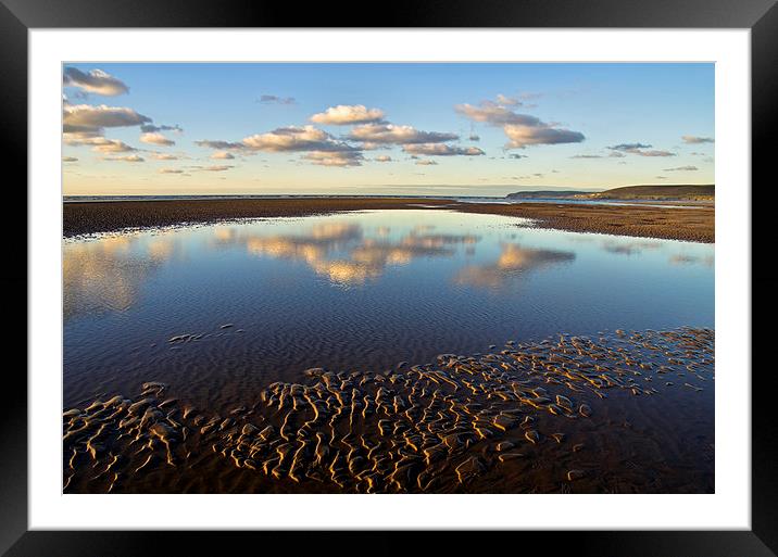 Saunton Sands Devon Framed Mounted Print by Pete Hemington