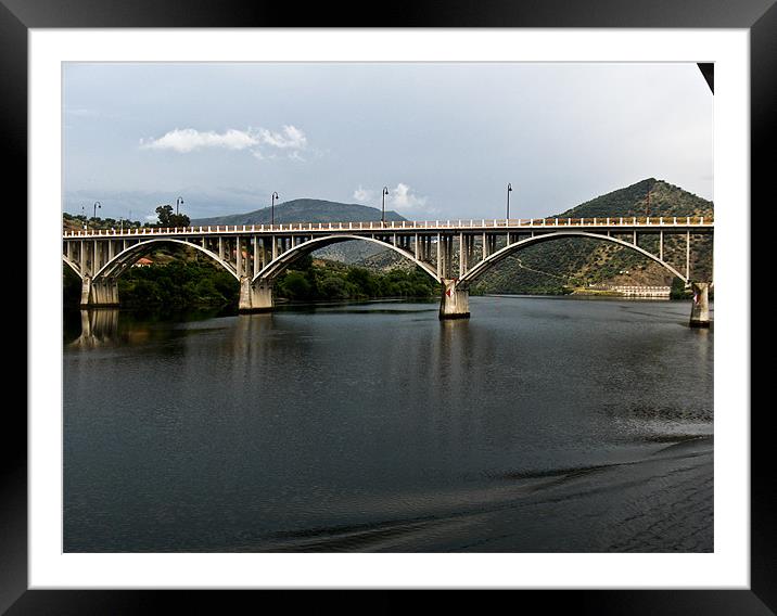 The bridge Framed Mounted Print by Luis Lajas
