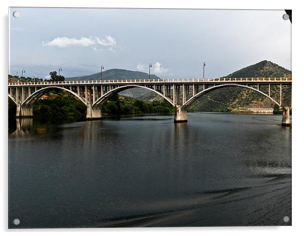 The bridge Acrylic by Luis Lajas