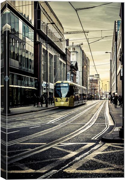 Mosley Street Canvas Print by Sean Wareing
