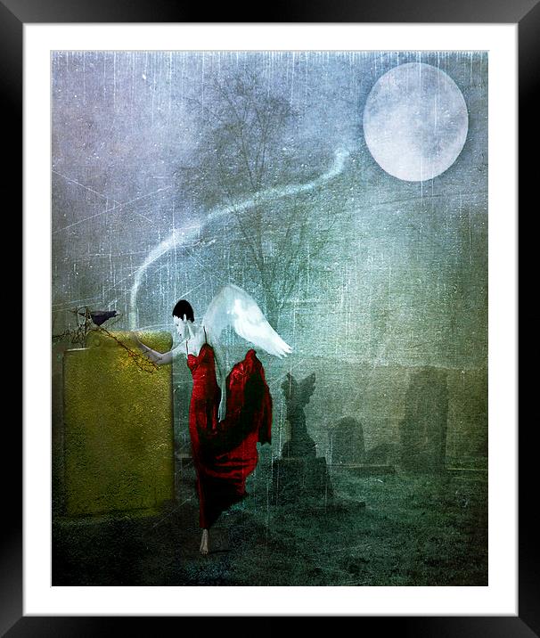 Longing Framed Mounted Print by Dawn Cox