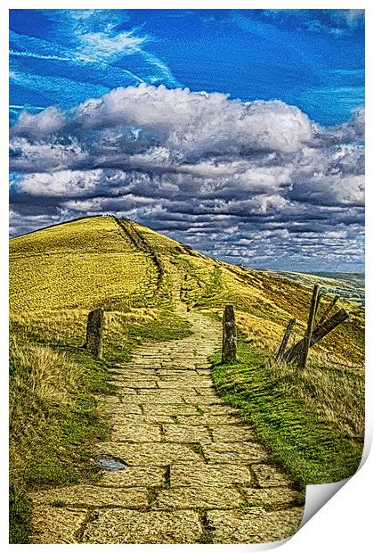 Lose Hill HDR Print by Angela Wallace