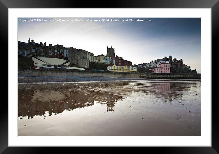 Cromer Reflections Framed Mounted Print by Graham Custance
