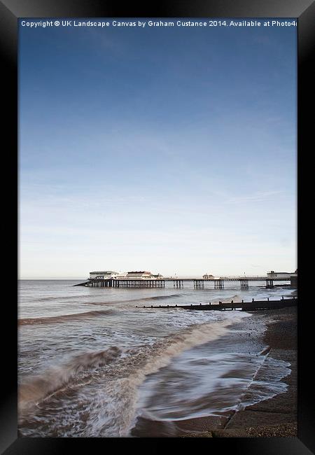 Cromer Pier, Norfolk Framed Print by Graham Custance