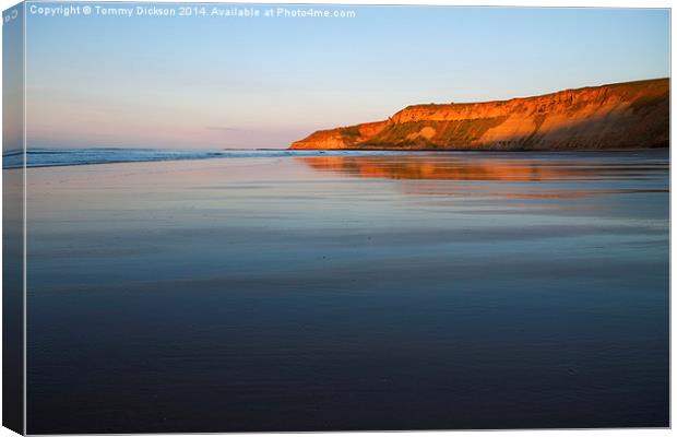 Serenity of a Deserted Bay Canvas Print by Tommy Dickson