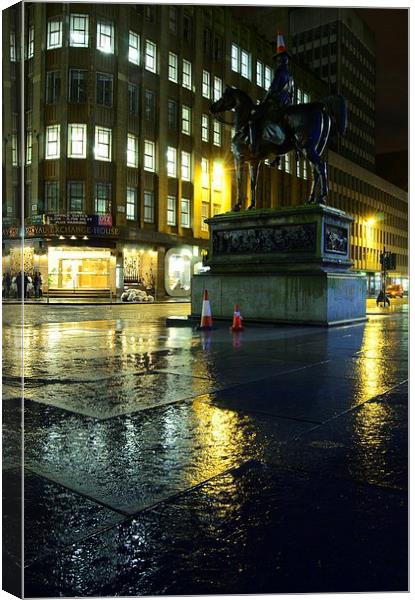 Queen Street Canvas Print by Iain McGillivray