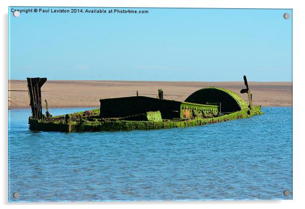  Anastasi Shipwreck Acrylic by Paul Leviston