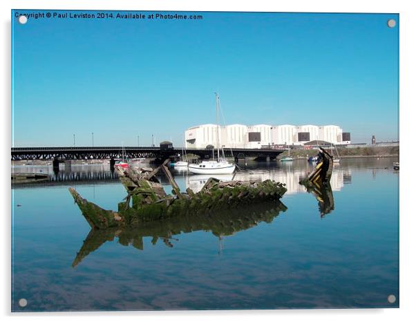 Shipwreck  Acrylic by Paul Leviston