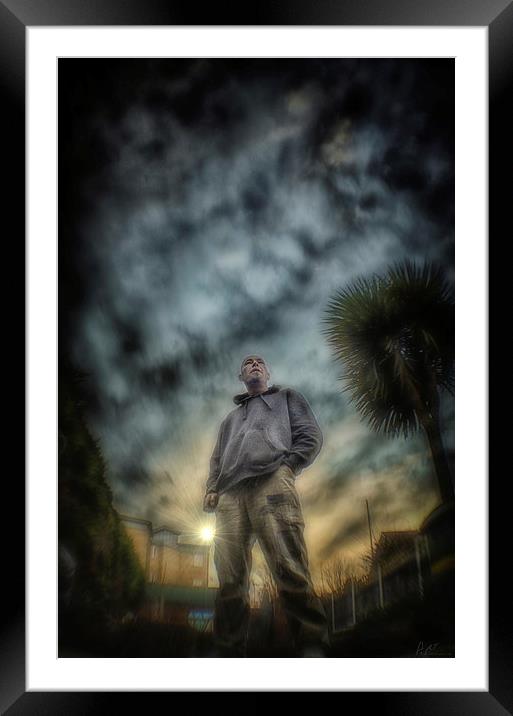 A PERSPECTIVE PORTRAIT Framed Mounted Print by Rob Toombs