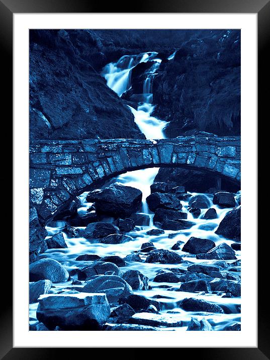 Water under the bridge Framed Mounted Print by Stuart Jack