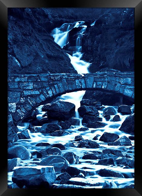 Water under the bridge Framed Print by Stuart Jack