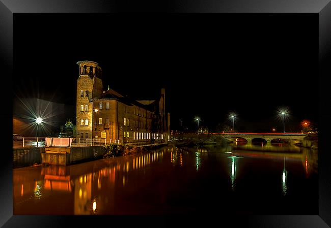 Derby Silk Mill Framed Print by mhfore Photography