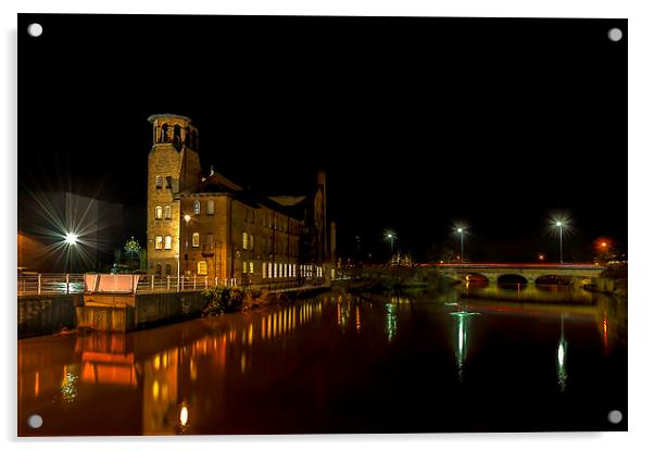 Derby Silk Mill Acrylic by mhfore Photography