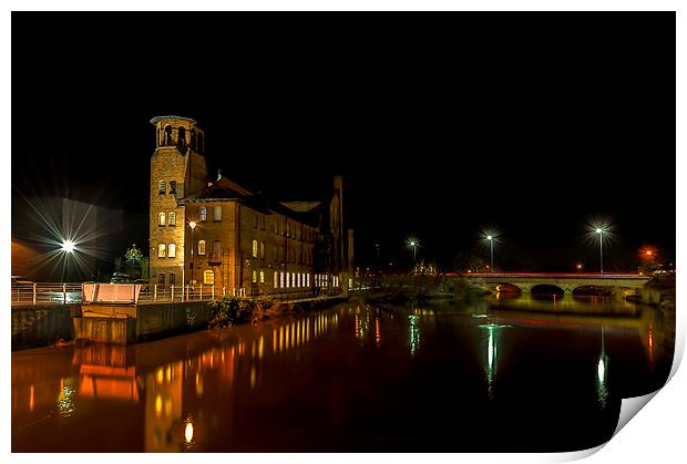 Derby Silk Mill Print by mhfore Photography