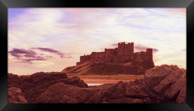 Bamburgh Castle Framed Print by Kev Alderson