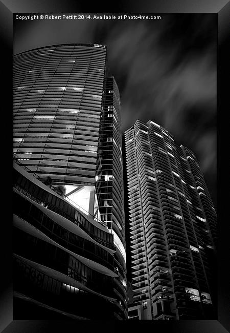 Skyscrapers Framed Print by Robert Pettitt