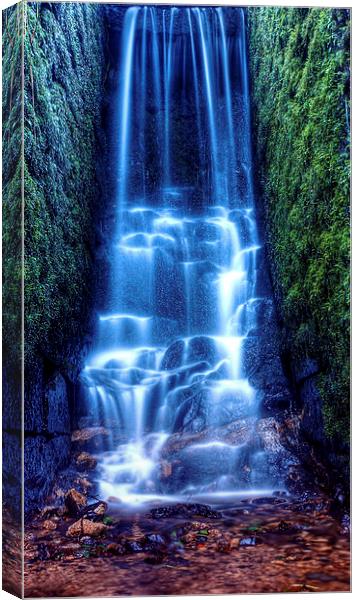 Waterfall Canvas Print by Andrew Driver