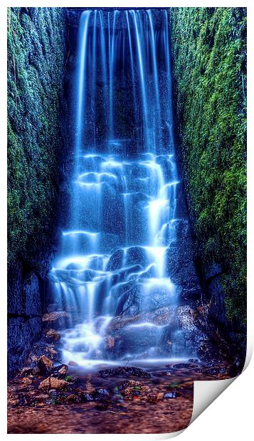 Waterfall Print by Andrew Driver