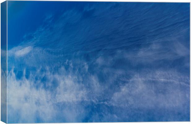 Flowing clouds Canvas Print by David Pyatt