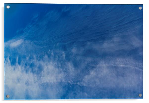 Flowing clouds Acrylic by David Pyatt