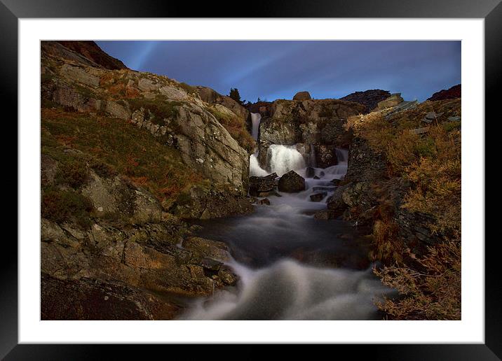 Cwmorthin river Framed Mounted Print by Rory Trappe