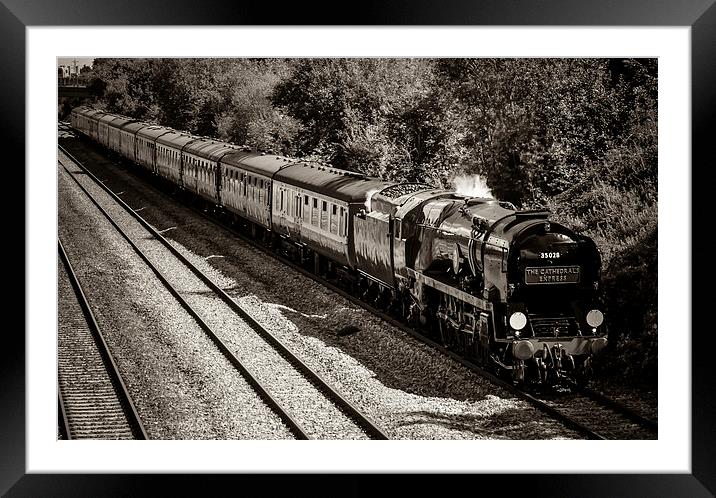 Steam power Framed Mounted Print by Mark Hobbs