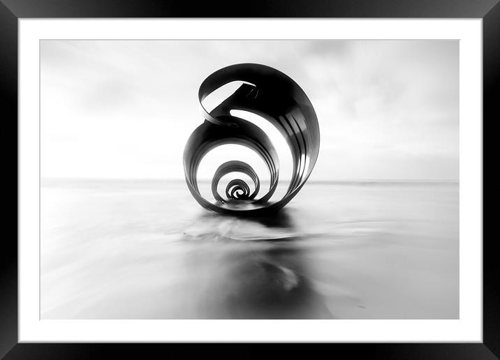 Marys Shell Framed Mounted Print by Jed Pearson