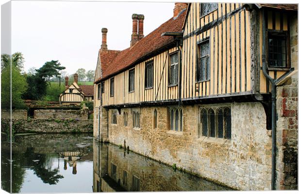 Medieval Manor House 3 Canvas Print by Ruth Hallam