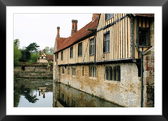 Medieval Manor House 3 Framed Mounted Print by Ruth Hallam