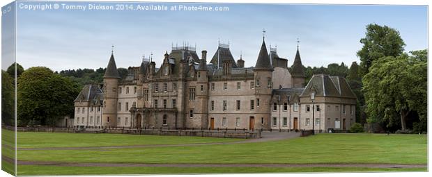 Majestic Callendar House Canvas Print by Tommy Dickson