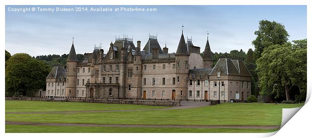 Majestic Callendar House Print by Tommy Dickson