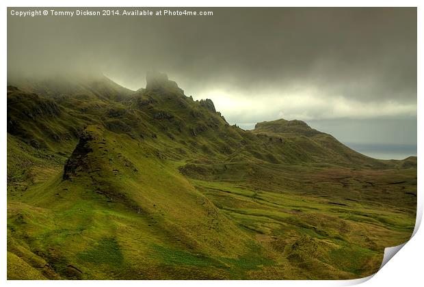 Enchanting Mystique of Quiraing Print by Tommy Dickson