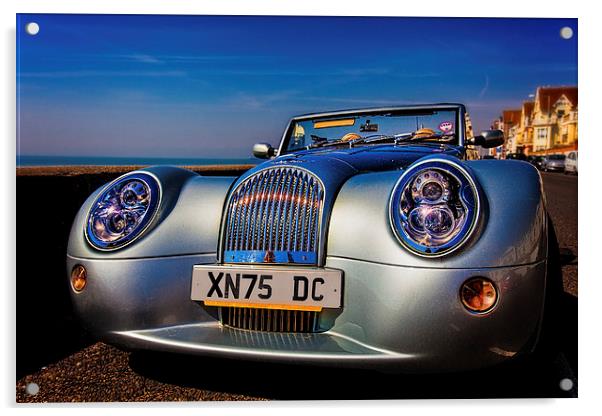 A Morgan By The Sea Acrylic by Chris Lord