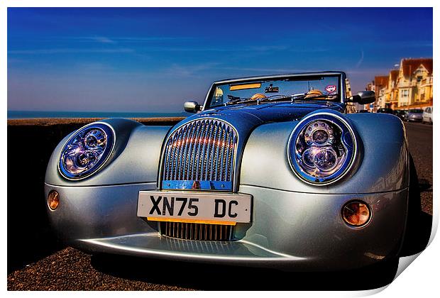 A Morgan By The Sea Print by Chris Lord
