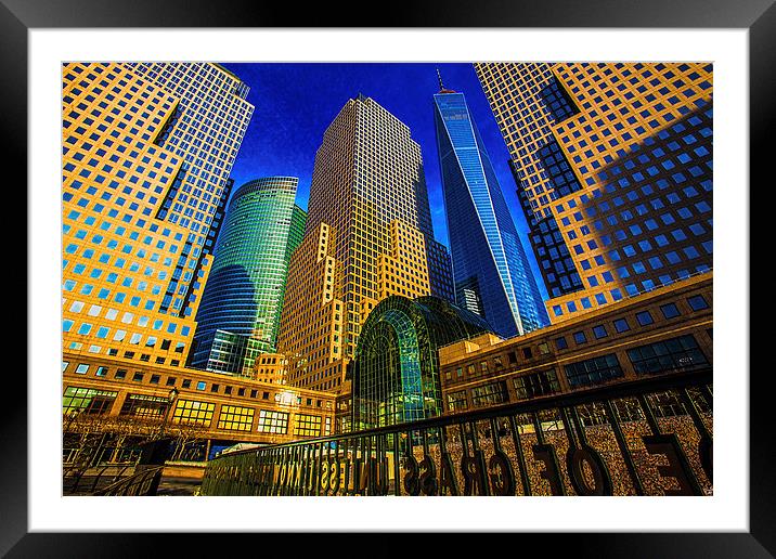Sunshine City Framed Mounted Print by Chris Lord