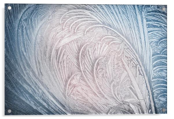 Art Deco Frost Acrylic by Mary Lane