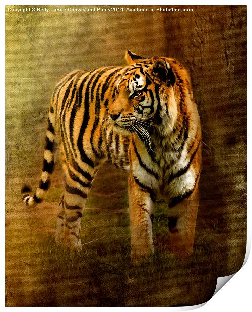 On The Hunt Print by Betty LaRue