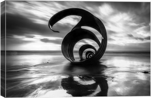 Marys Shell Cleveleys Canvas Print by Jed Pearson